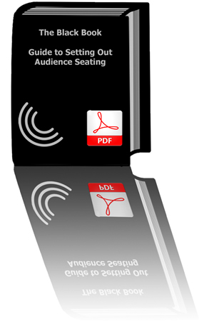 Black Book - guidance on setting out lecture theatres and audience seating