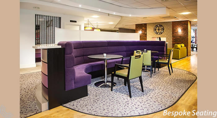bespoke seating for restaurant and hotel from Chart Area Seating