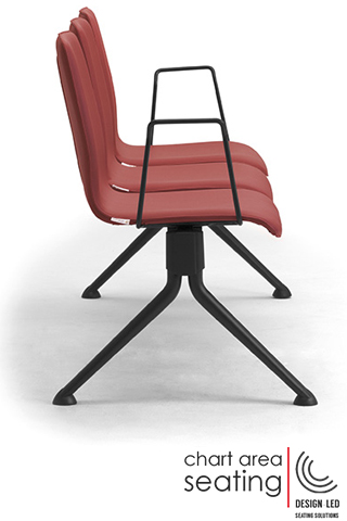 CAS_MONO linking stacking chair for halls churches