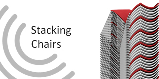 stacking chairs from chart area seating